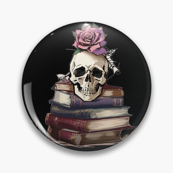 Artikelvorschau, Book & skull entworfen und verkauft von TrendyPalette.