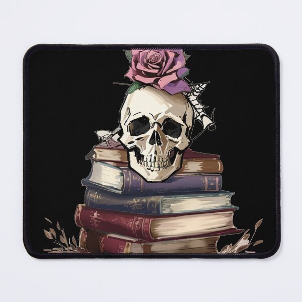 Item preview, Book & skull designed and sold by TrendyPalette.