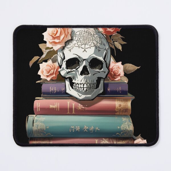 Item preview, Book & skull designed and sold by TrendyPalette.