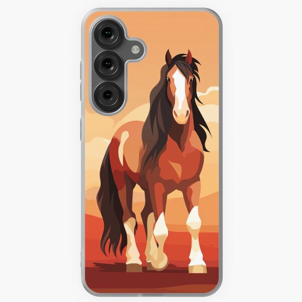 Aperçu de l'œuvre American Quarter Horse at Serene Sunset créée et vendue par Digi-Artsy.