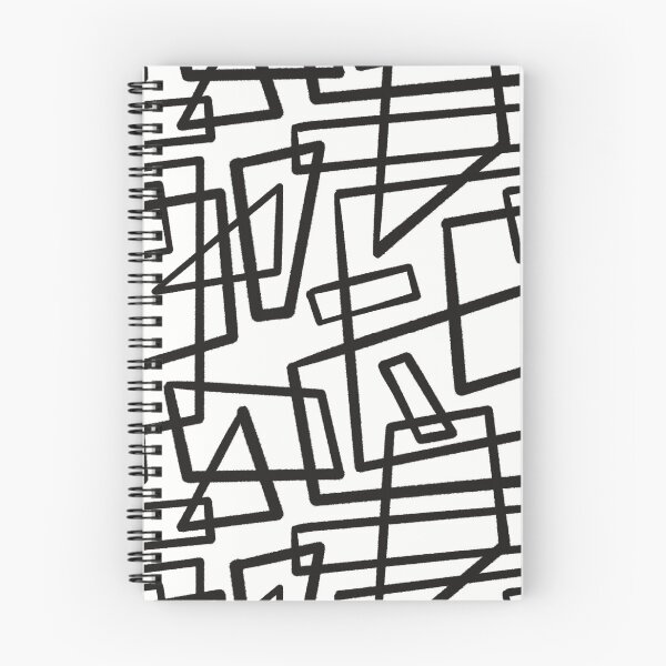 Artikelvorschau, Retro-Muster aus weißen geometrischen Figuren entworfen und verkauft von AnaTZ.