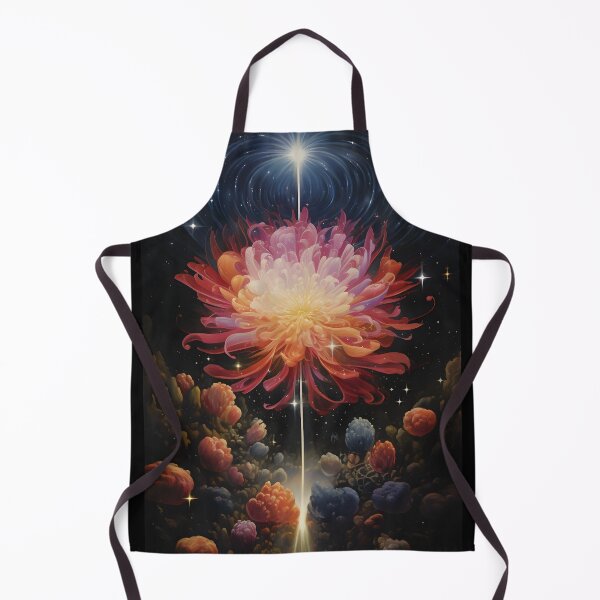 Item preview, Fairy Cosmic Flowers and Space Sky with Shining Stars designed and sold by Je-we.