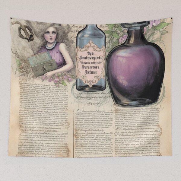 Item preview, A Vintage Witchs Potion Recipe designed and sold by GoodOldVintage.