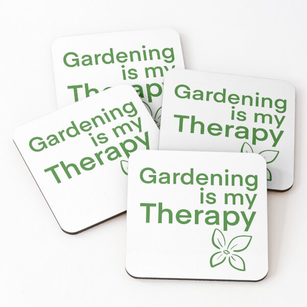 Item preview, Gardening is my therapy designed and sold by RainbowEagles.