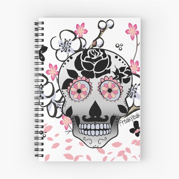 Item preview, SKULL WITH ROSE PETALS designed and sold by inarausch2023.