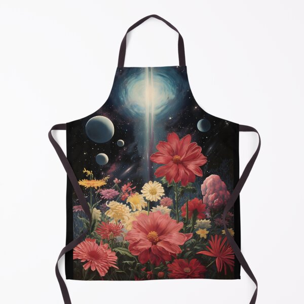 Item preview, Fairy Cosmic Landscape of Flowers and Space Sky with Shining Stars and Space Vortex designed and sold by Je-we.