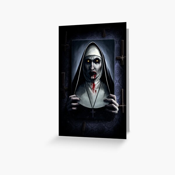 Valak Painting  Greeting Card