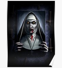 Valak Painting Poster
