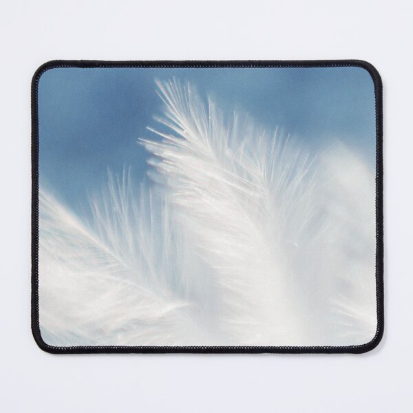 Item preview, Majestic White Feathers In Azure Sky Modern Art designed and sold by DEC02.