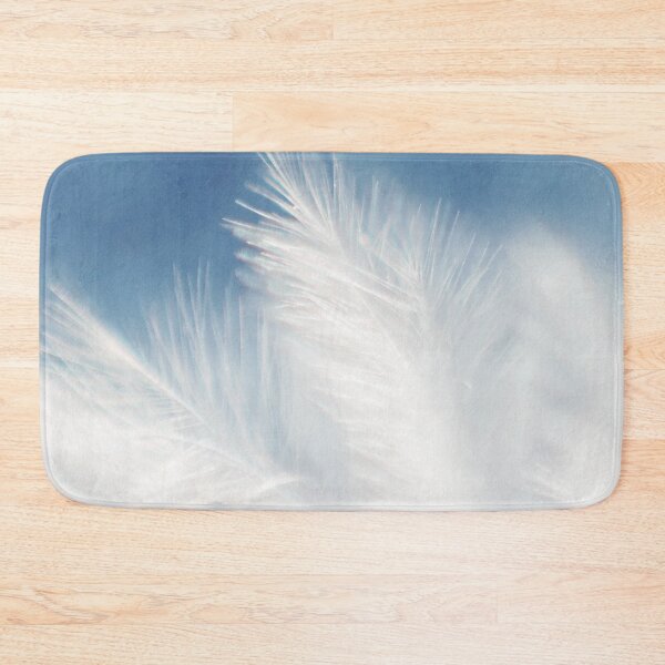 Item preview, Majestic White Feathers In Azure Sky Modern Art designed and sold by DEC02.