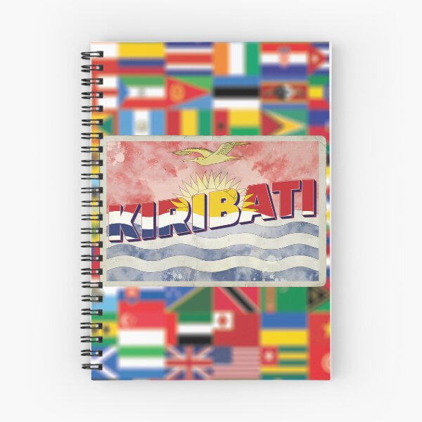 Item preview, Kiribati Vintage style retro souvenir designed and sold by DeveloperProp0.
