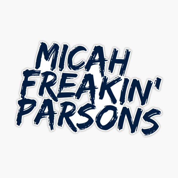 Micah Parsons Dallas Cowboys Sticker for Sale by SpursOnShirts