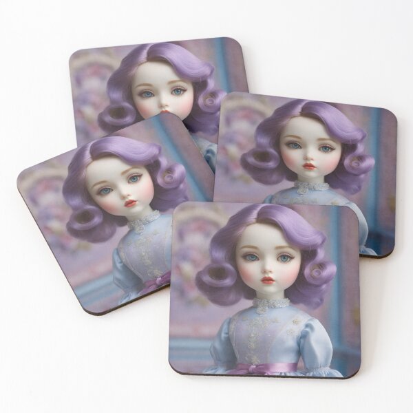 Item preview, Lilac Hair Dolly Daydream designed and sold by Tau Tia L Douglass.
