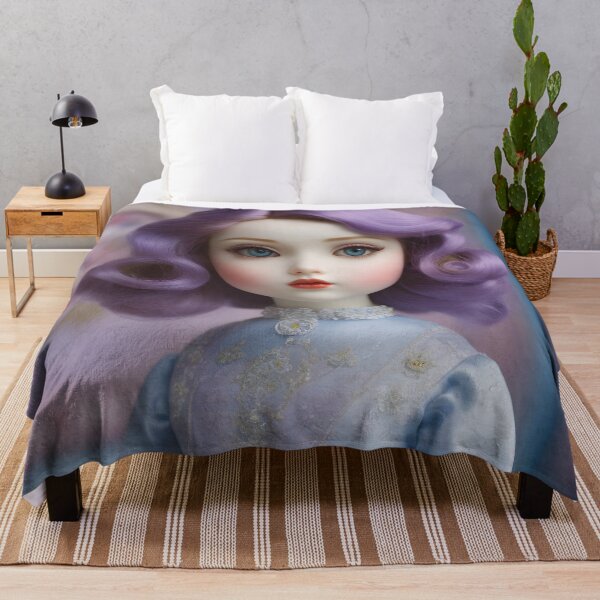 Item preview, Lilac Hair Dolly Daydream designed and sold by Tau Tia L Douglass.