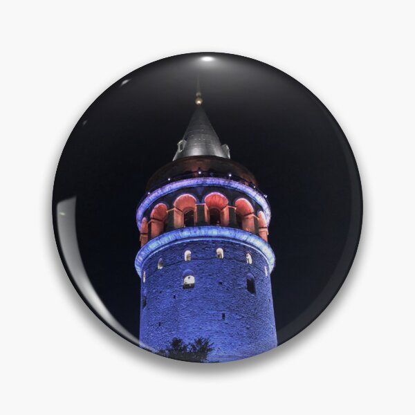 Item preview, Galata Tower in Blue designed and sold by DesignAYM.