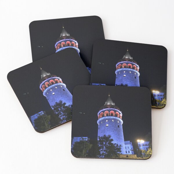 Item preview, Galata Tower in Blue designed and sold by DesignAYM.