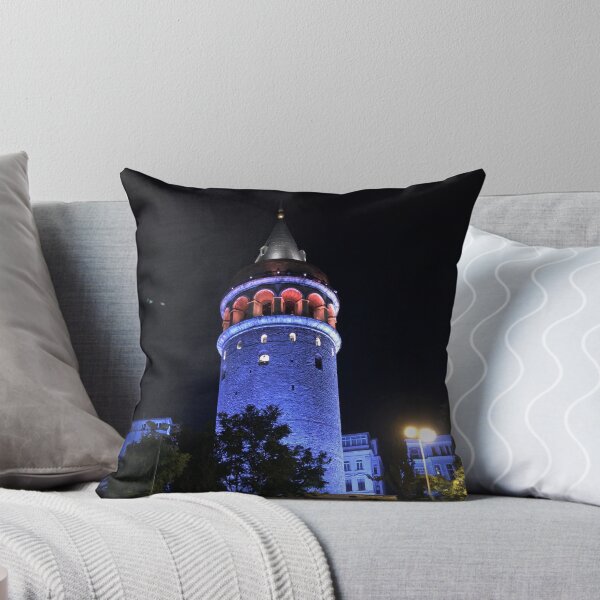 Item preview, Galata Tower in Blue designed and sold by DesignAYM.