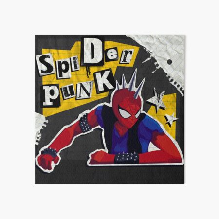 Spider Punk Art Board Prints for Sale