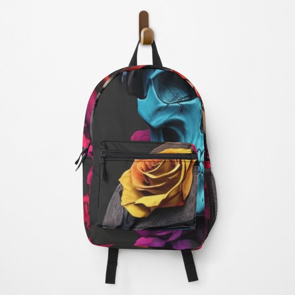 Item preview, Colorful skeleton and roses designed and sold by jsebouvi.