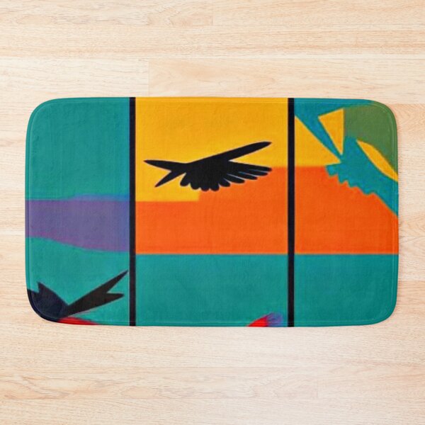 Item preview, Parrots over lake at sunset designed and sold by George Hutton Hunter.