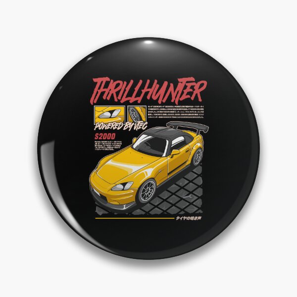 Artikelvorschau, Gelbes s2000 entworfen und verkauft von squeal tires.