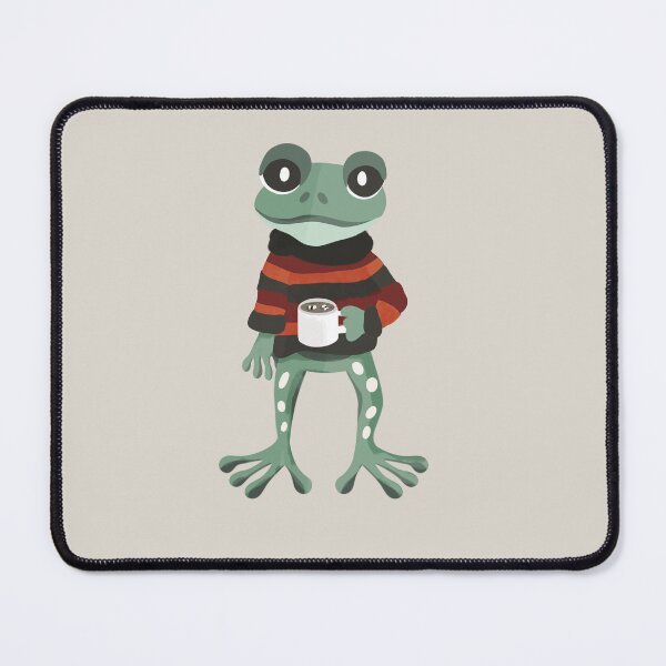 Item preview, Cozy Froggy in Sweater designed and sold by Kelly Guerin.
