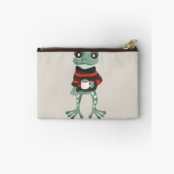 Item preview, Cozy Froggy in Sweater designed and sold by Kelly Guerin.