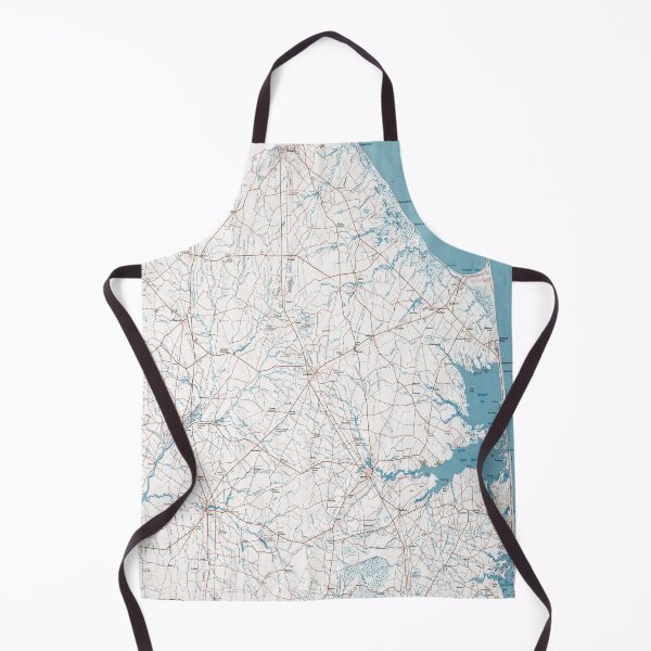 Item preview, Vintage Map of Sussex County DE (1980) designed and sold by BravuraMedia.