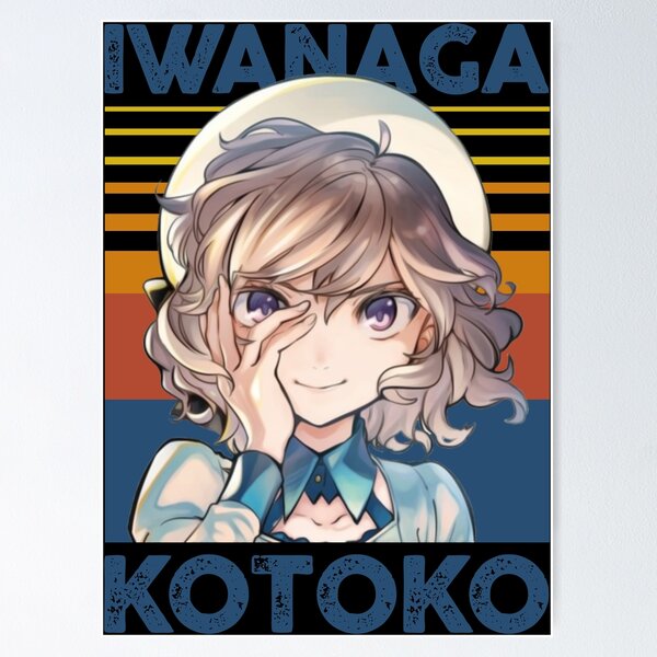 Iwanaga Kotoko Waifu Shirt Anime T-shirt Kyokou Suiri Anime T-shirt Poster  for Sale by stickersofwaifu