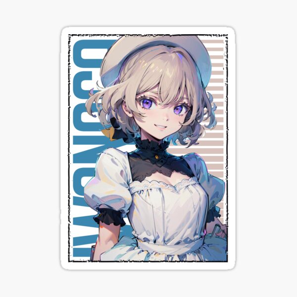 Iwanaga Kotoko - In/Spectre (Kyokou Suiri) Sticker for Sale by J4cKy2910