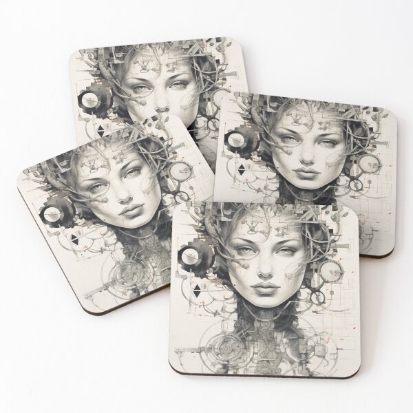Item preview, Modern Tech Girl: Digital Age Maven designed and sold by alexeygre.