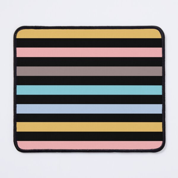 Item preview, Retro Multicolored Horizontal Lines Pattern designed and sold by MimsTees.