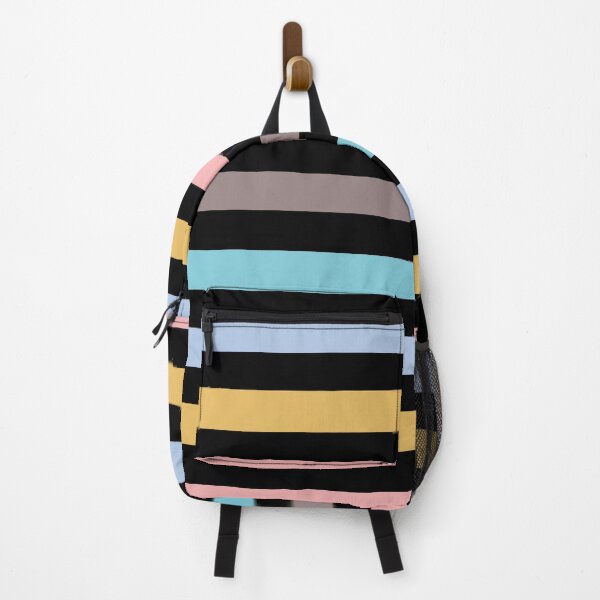 Item preview, Retro Multicolored Horizontal Lines Pattern designed and sold by MimsTees.