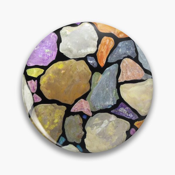 Item preview, Mosaic of stones designed and sold by blackwhiteblue.