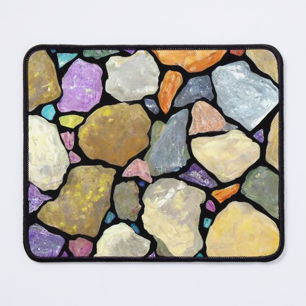 Item preview, Mosaic of stones designed and sold by blackwhiteblue.