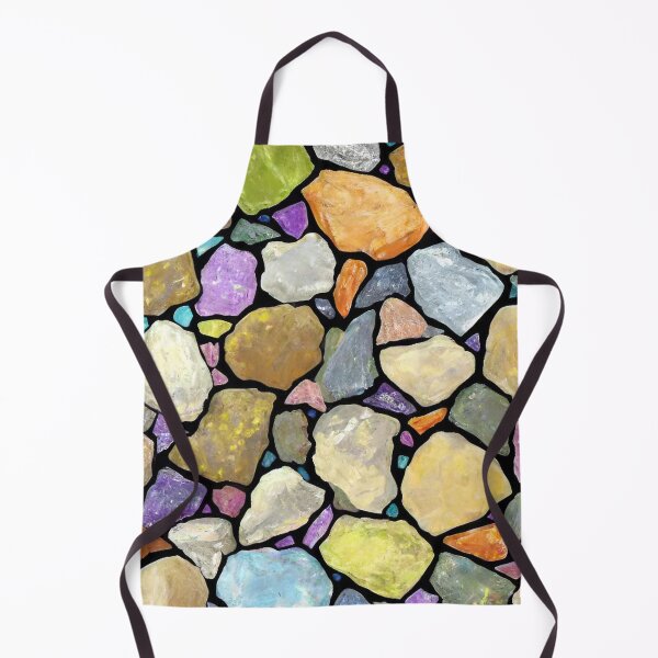 Item preview, Mosaic of stones designed and sold by blackwhiteblue.
