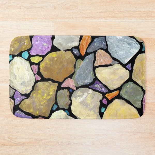 Item preview, Mosaic of stones designed and sold by blackwhiteblue.