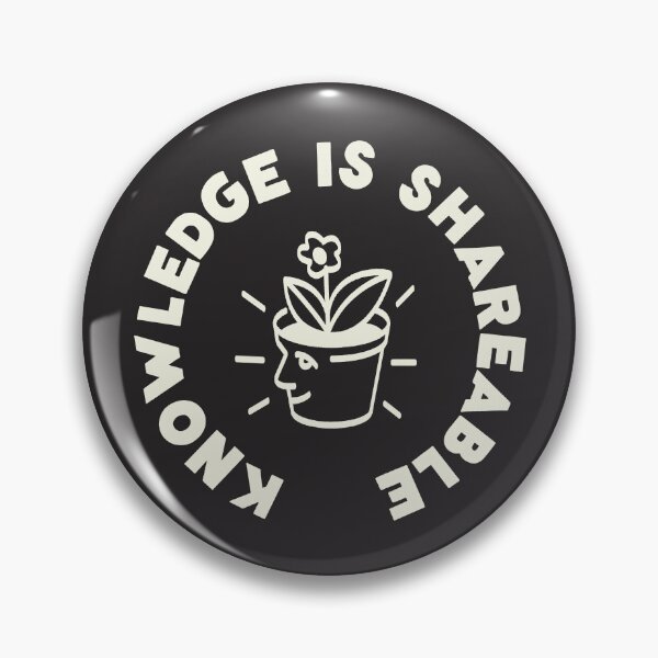 Item preview, Knowledge is Shareable designed and sold by justwaterthanks.