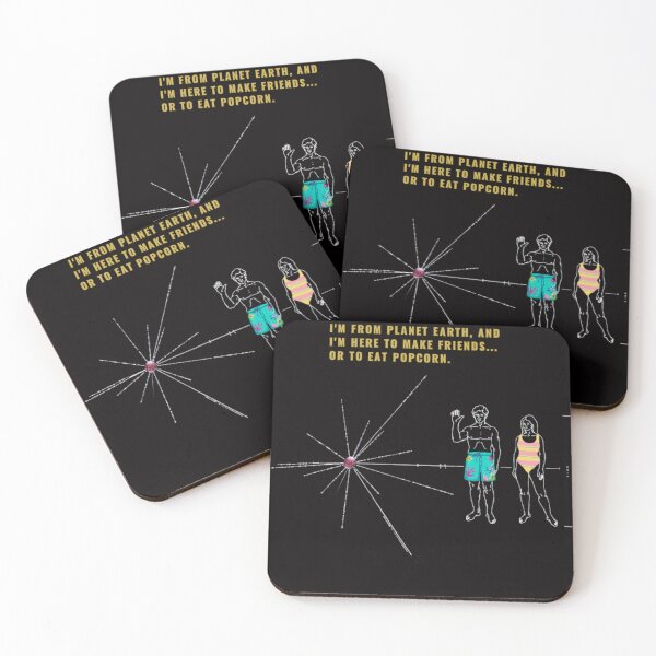 Item preview, Funny Pioneer 10 Plaque - I'm from planet Earth... designed and sold by PosiPrints.