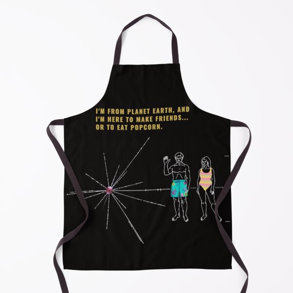 Item preview, Funny Pioneer 10 Plaque - I'm from planet Earth... designed and sold by PosiPrints.