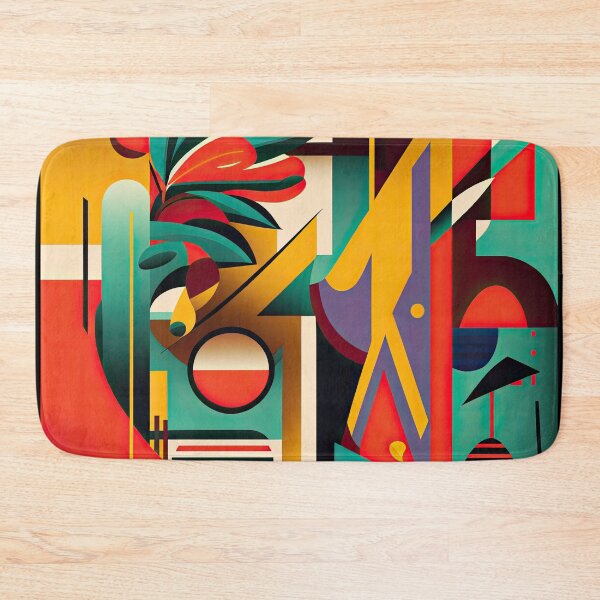 Item preview, African Jungle Bauhaus Design designed and sold by ArtificialGenes.