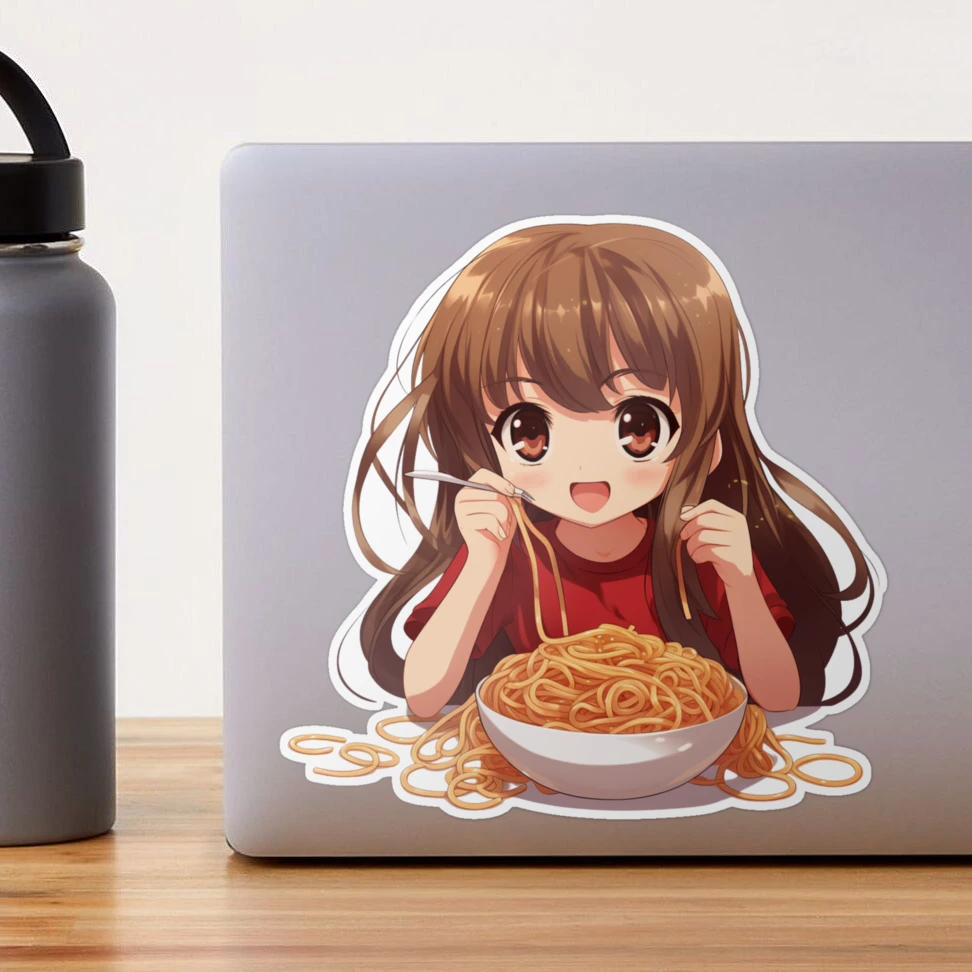 HD desktop wallpaper: Anime, Girl, Pasta download free picture #1043646