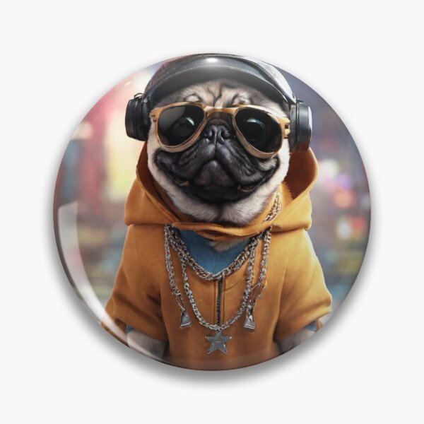 Item preview, Pug rapper designed and sold by petstiming.