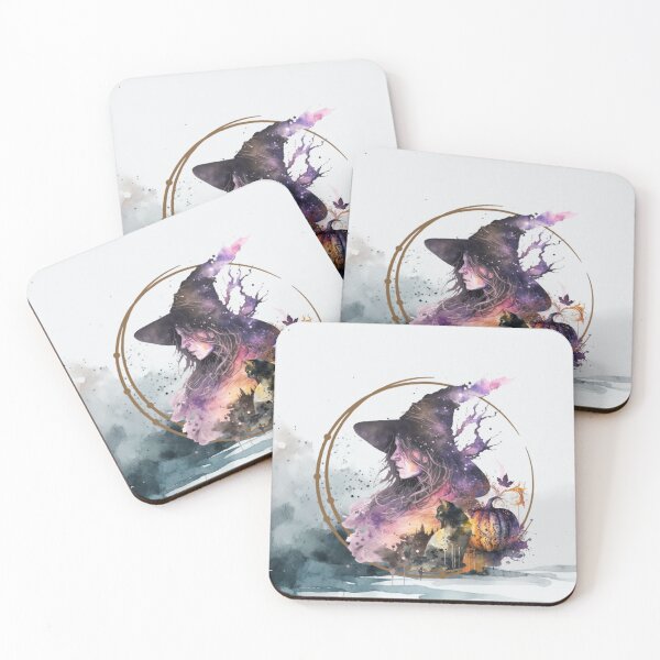 Item preview, Whimsical witch Halloween designed and sold by -justb-.