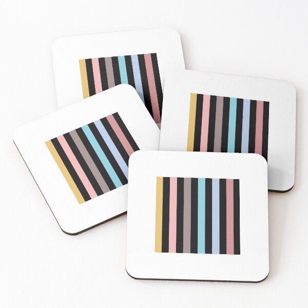 Item preview,  Retro Multicolored Vertictal Lines Pattern designed and sold by MimsTees.