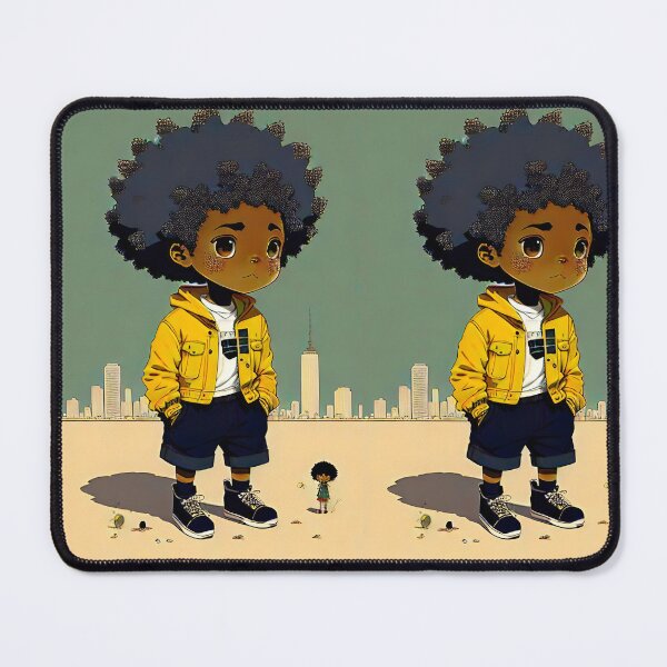 Item preview, Afro anime designed and sold by JustStraight.