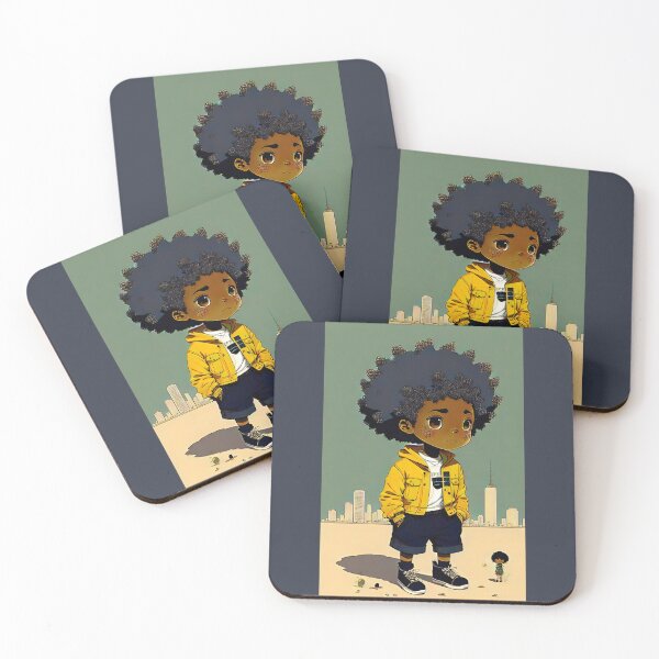 Item preview, Afro anime designed and sold by JustStraight.