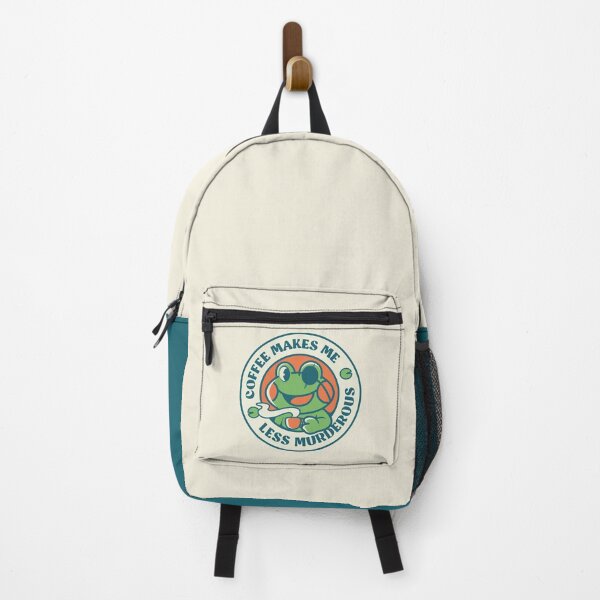 Item preview, Coffee Makes me Feel Less Murderous Frog by Tobe Fonseca designed and sold by Tobe Fonseca®.