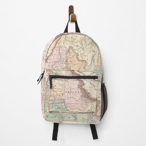 Item preview, Vintage Map of Idaho (1901) designed and sold by BravuraMedia.
