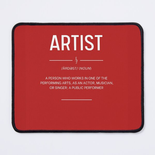 Item preview, Definition: Artist - Red designed and sold by GMInfluence.